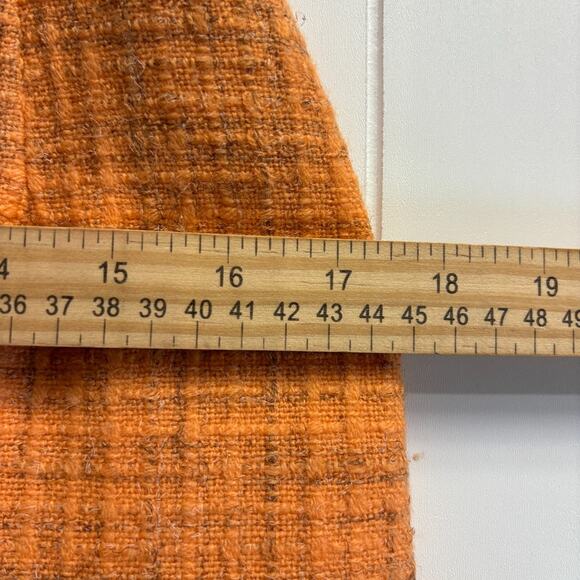 Vintage Unbranded Womens Academia Plaid Wool Straight Skirt Size M Preppy Office - Picture 7 of 8